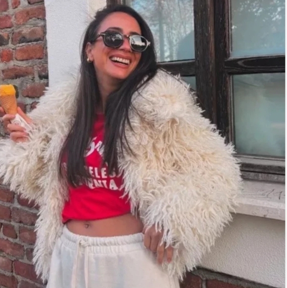 Zara Faux Fur Jacket - Picture 8 of 11